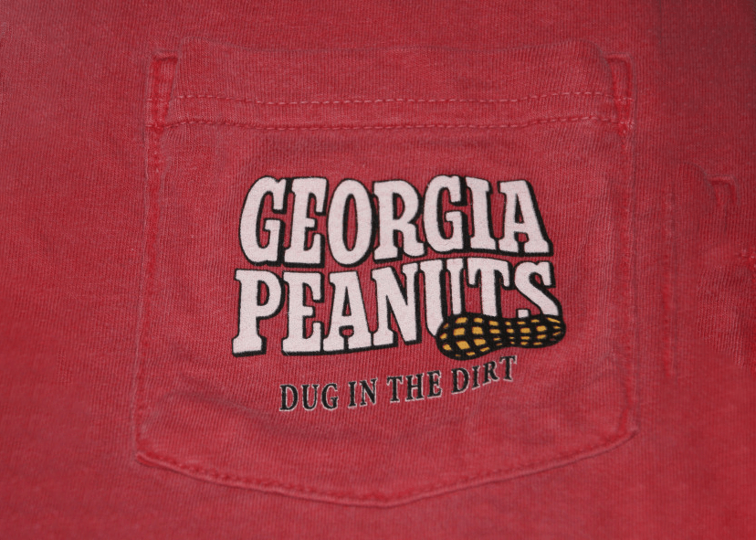 Peanuts "Land of Peanuts" Crimson Tshirt Peanut Commission