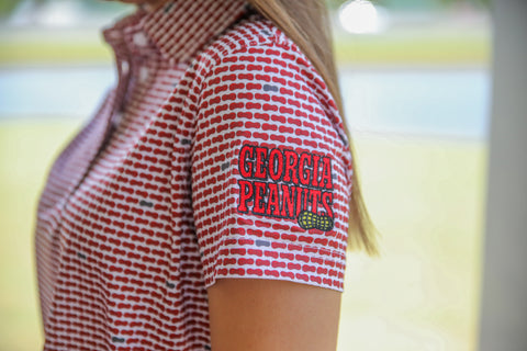 Georgia Peanuts Women's Golf Polo