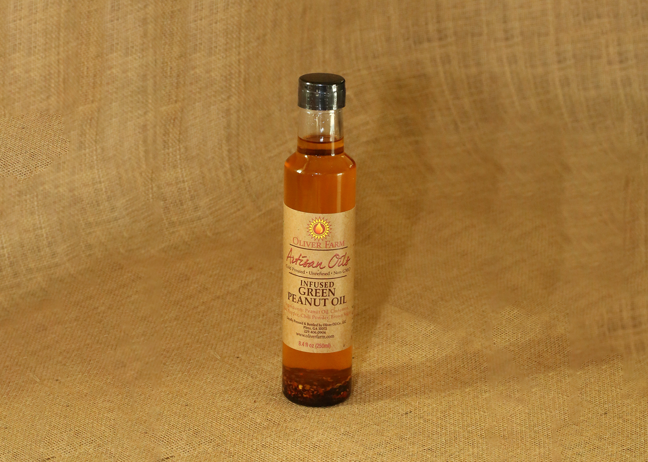Oliver Farms Infused Green Peanut Oil Peanut Commission