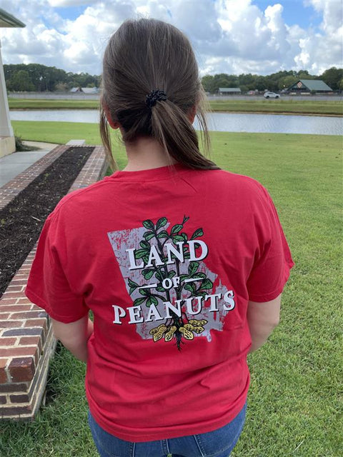 Georgia Red "Land of the Peanut" T-shirt