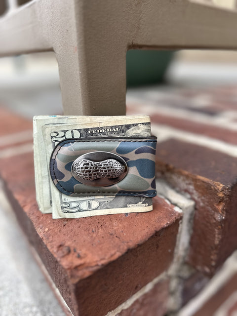 Old School Camo Money Clip