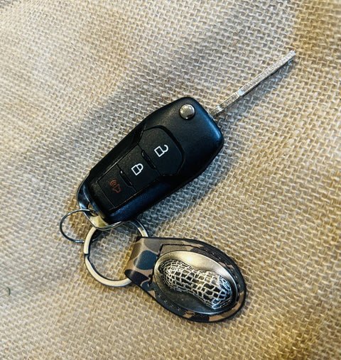 Old School Camo Key Fob